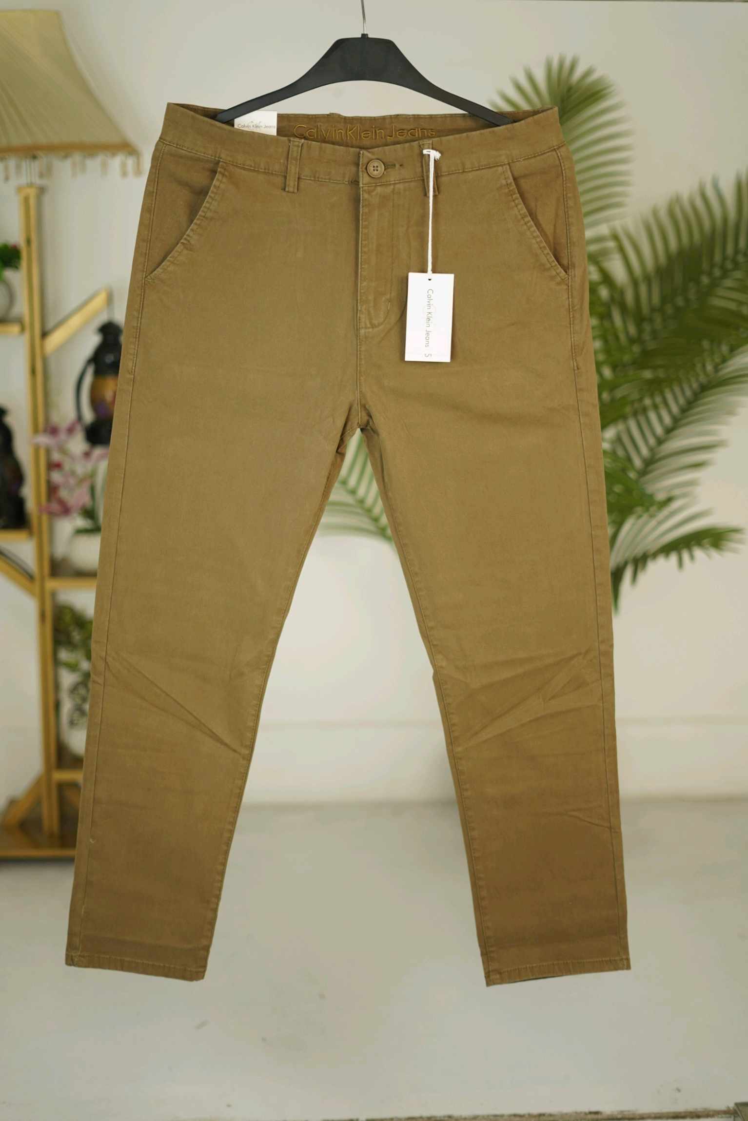 Premium Export Gabardine Pant(Camel Brown)